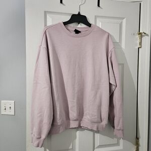 Sale: Mens Pink H&M Crewneck Sweatshirt - Medium